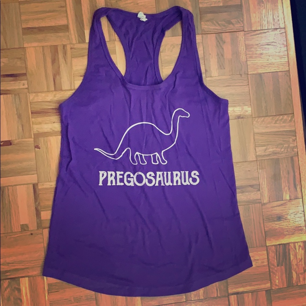 Pregosaurus Racerback Tank Size L